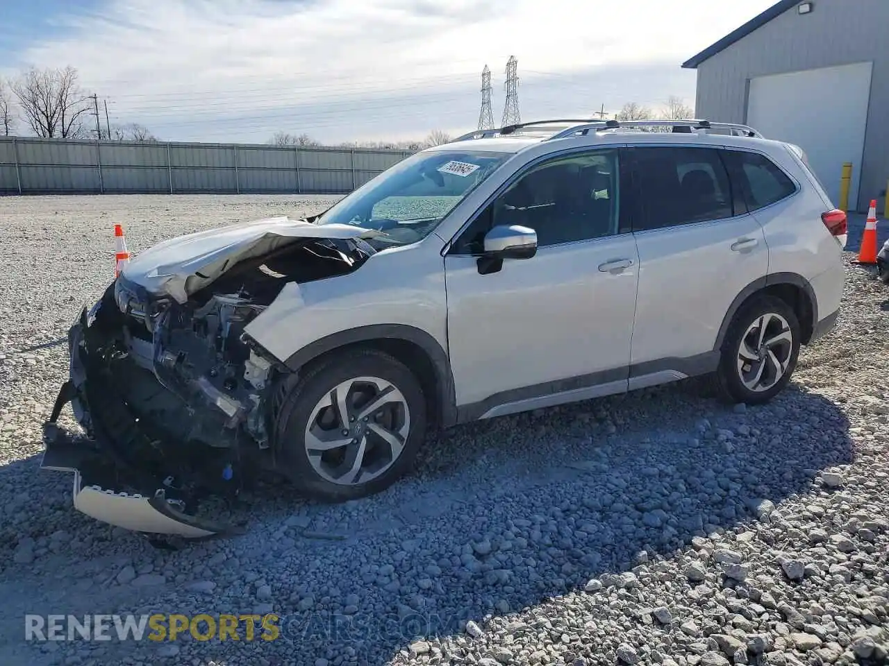 1 Photograph of a damaged car JF2SKARC2PH487852 SUBARU FORESTER 2023