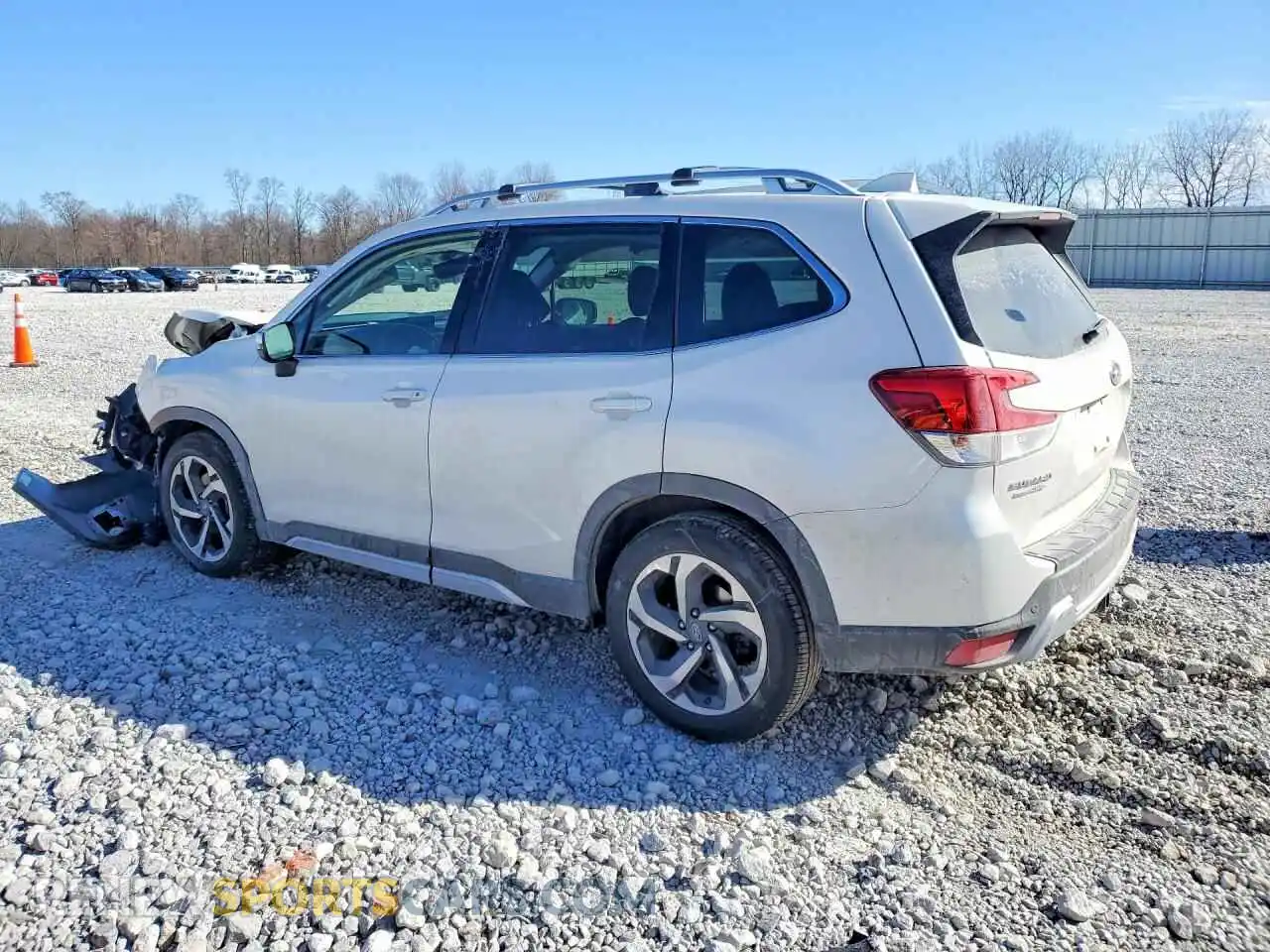 2 Photograph of a damaged car JF2SKARC2PH487852 SUBARU FORESTER 2023