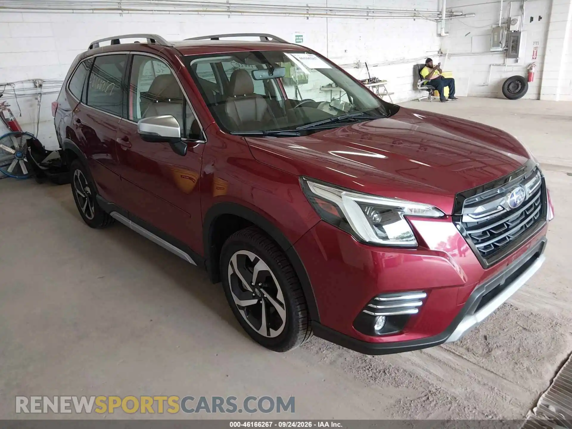 1 fotografías del automóvil dañado JF2SKARC2PH520851 SUBARU FORESTER 2023