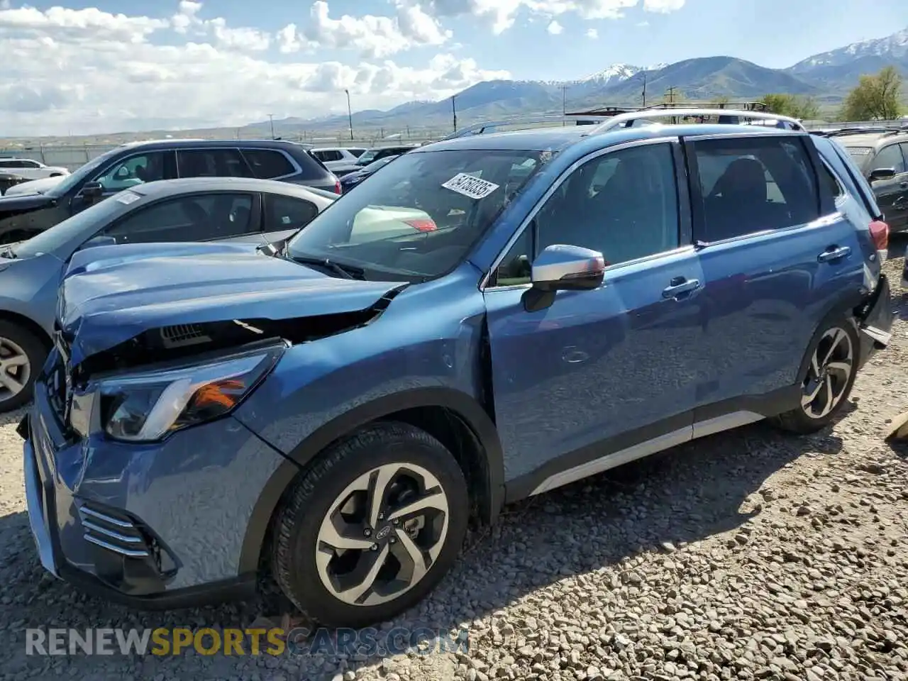 1 Photograph of a damaged car JF2SKARC3PH501676 SUBARU FORESTER 2023