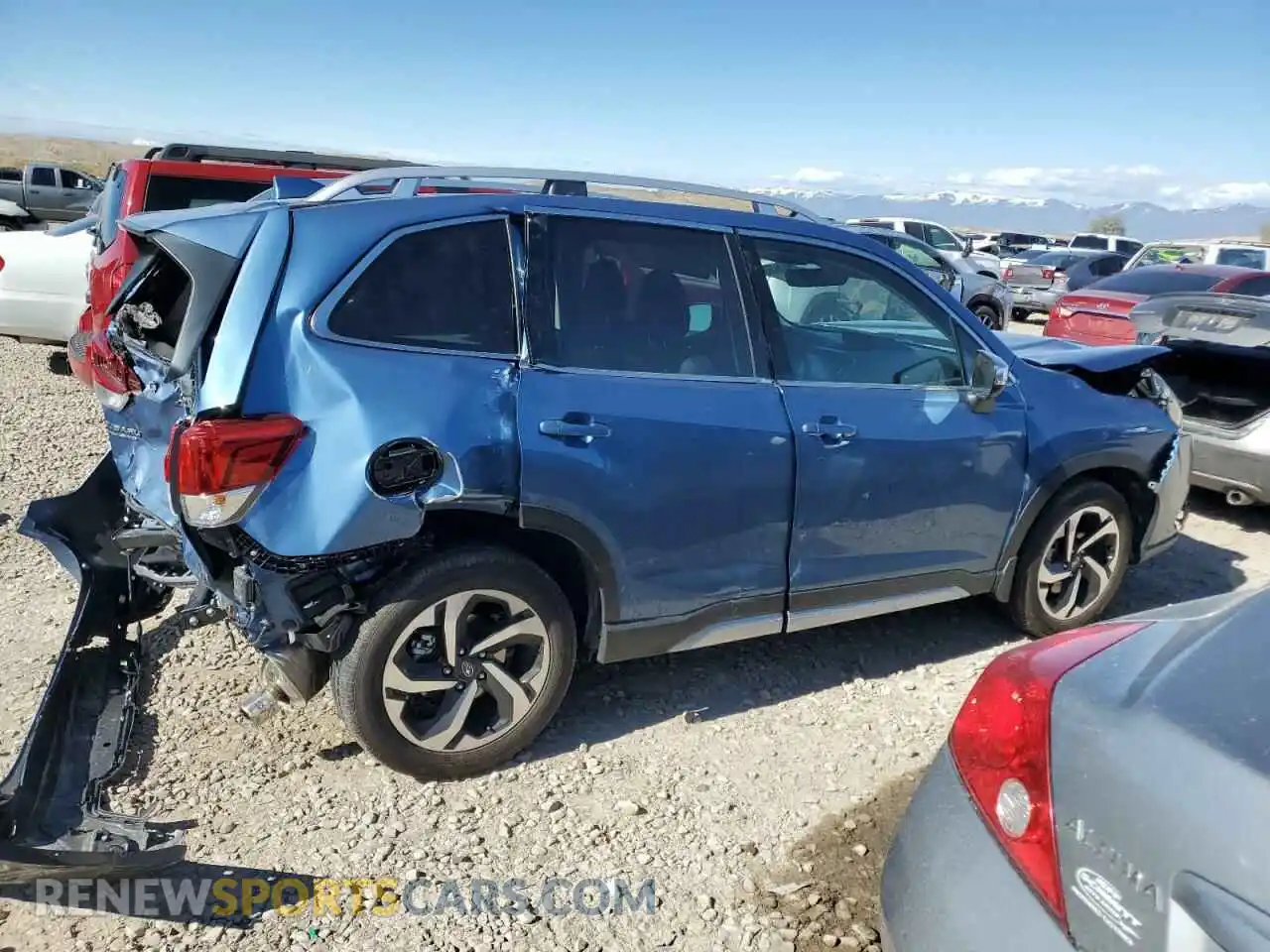 3 Photograph of a damaged car JF2SKARC3PH501676 SUBARU FORESTER 2023
