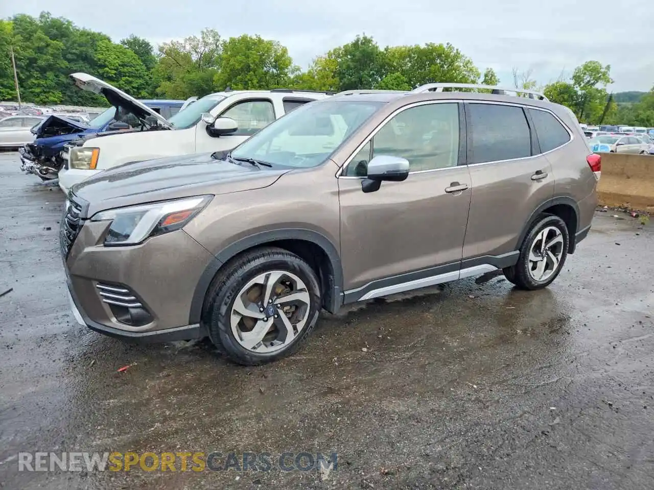 1 fotografías del automóvil dañado JF2SKARC3PH538940 SUBARU FORESTER 2023