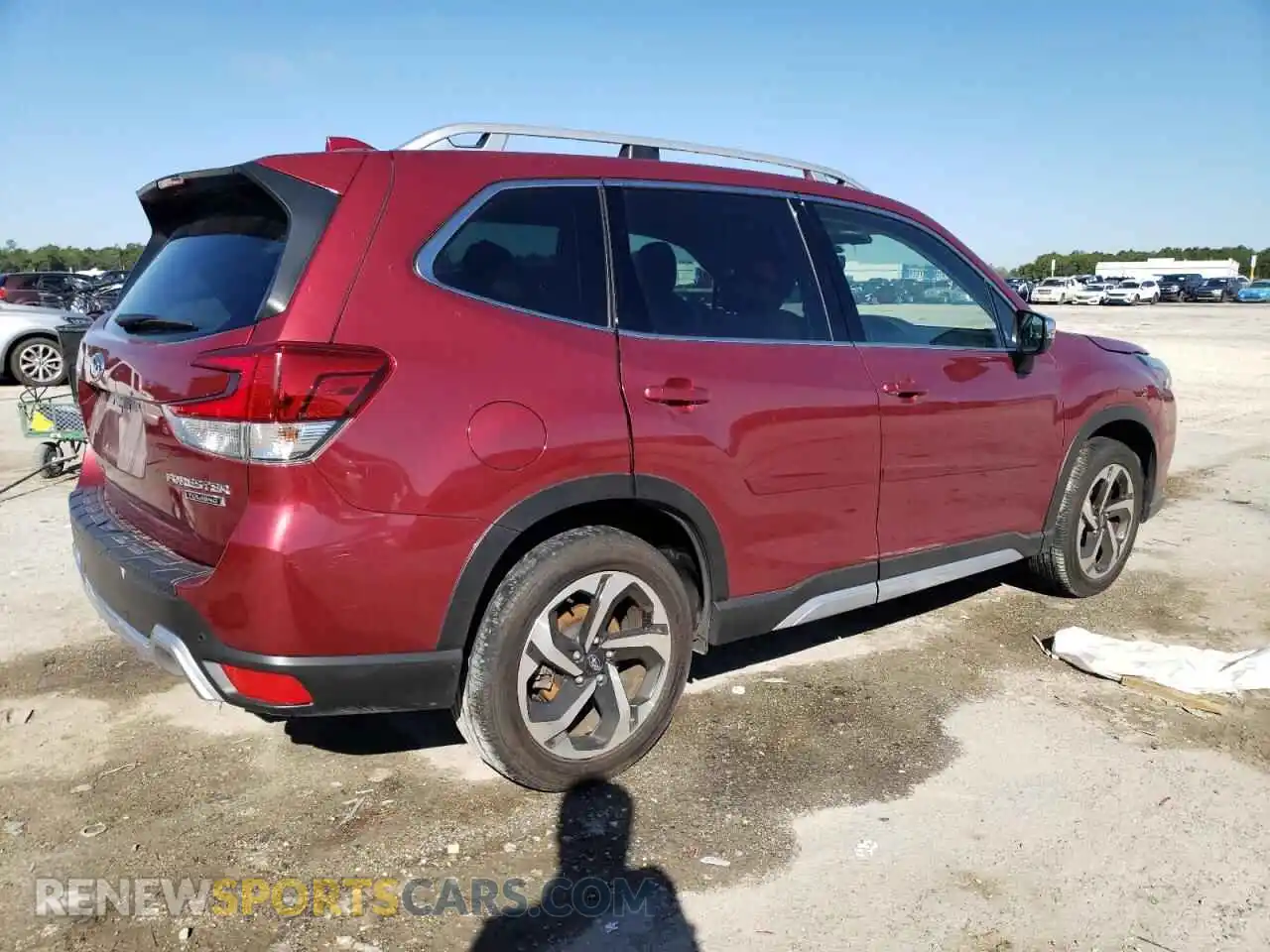 3 Photograph of a damaged car JF2SKARC4PH409203 SUBARU FORESTER 2023