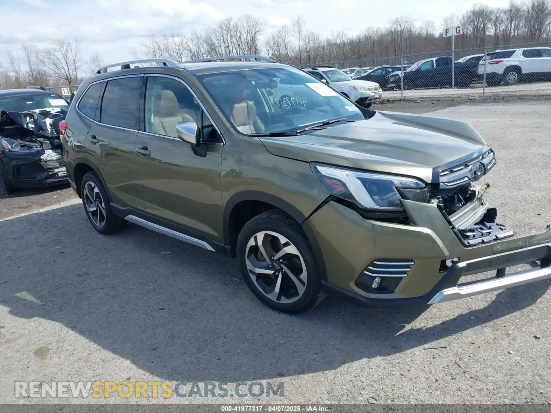 1 Фотография поврежденного автомобиля JF2SKARC5PH474450 SUBARU FORESTER 2023