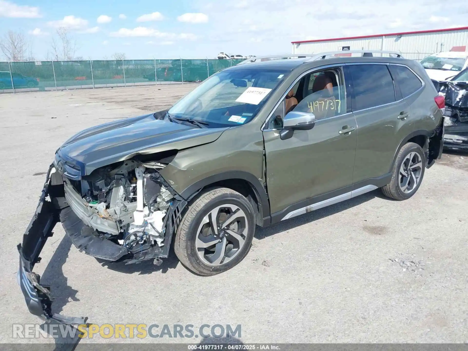2 Фотография поврежденного автомобиля JF2SKARC5PH474450 SUBARU FORESTER 2023