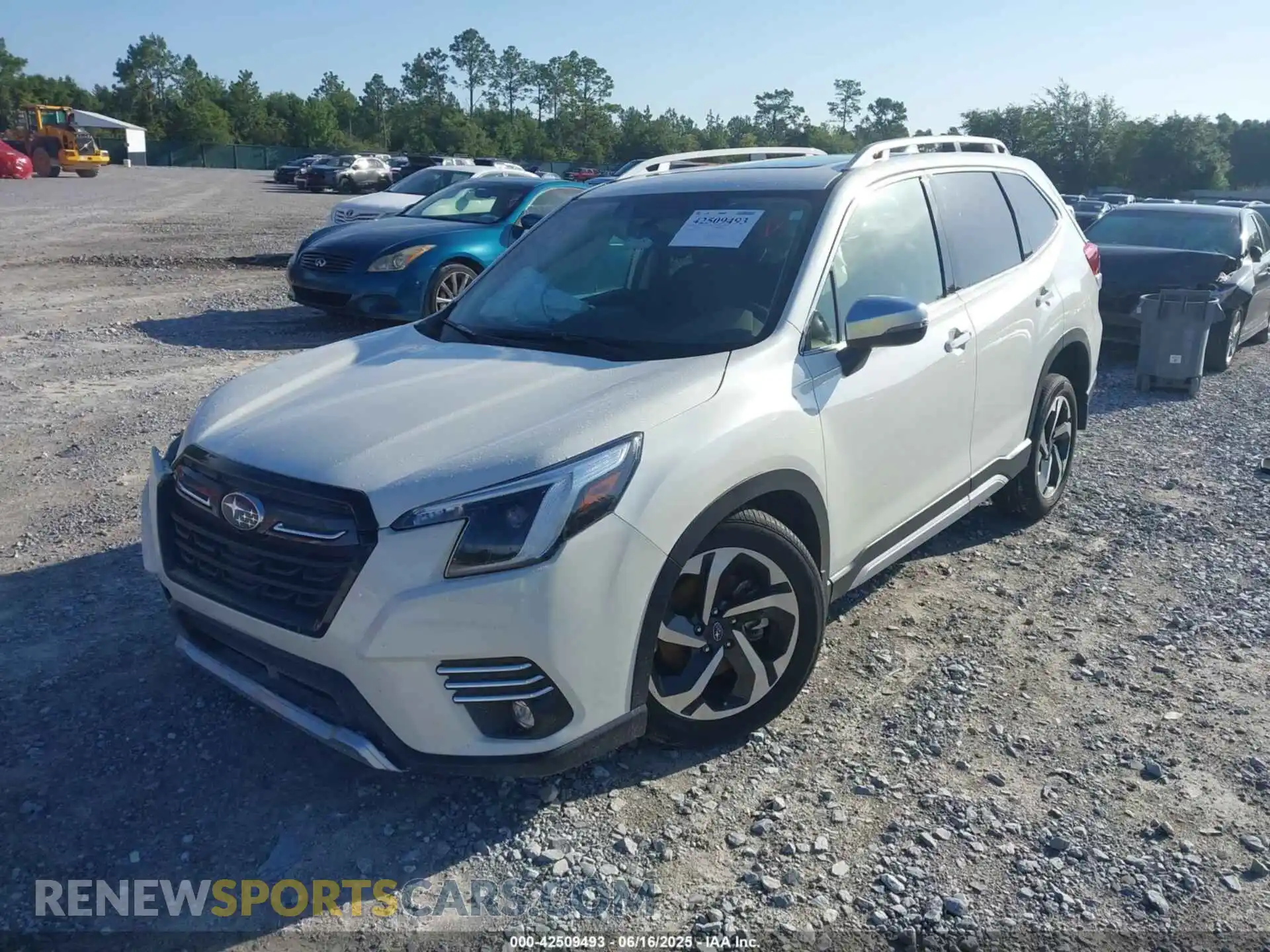 2 Photograph of a damaged car JF2SKARC5PH500285 SUBARU FORESTER 2023