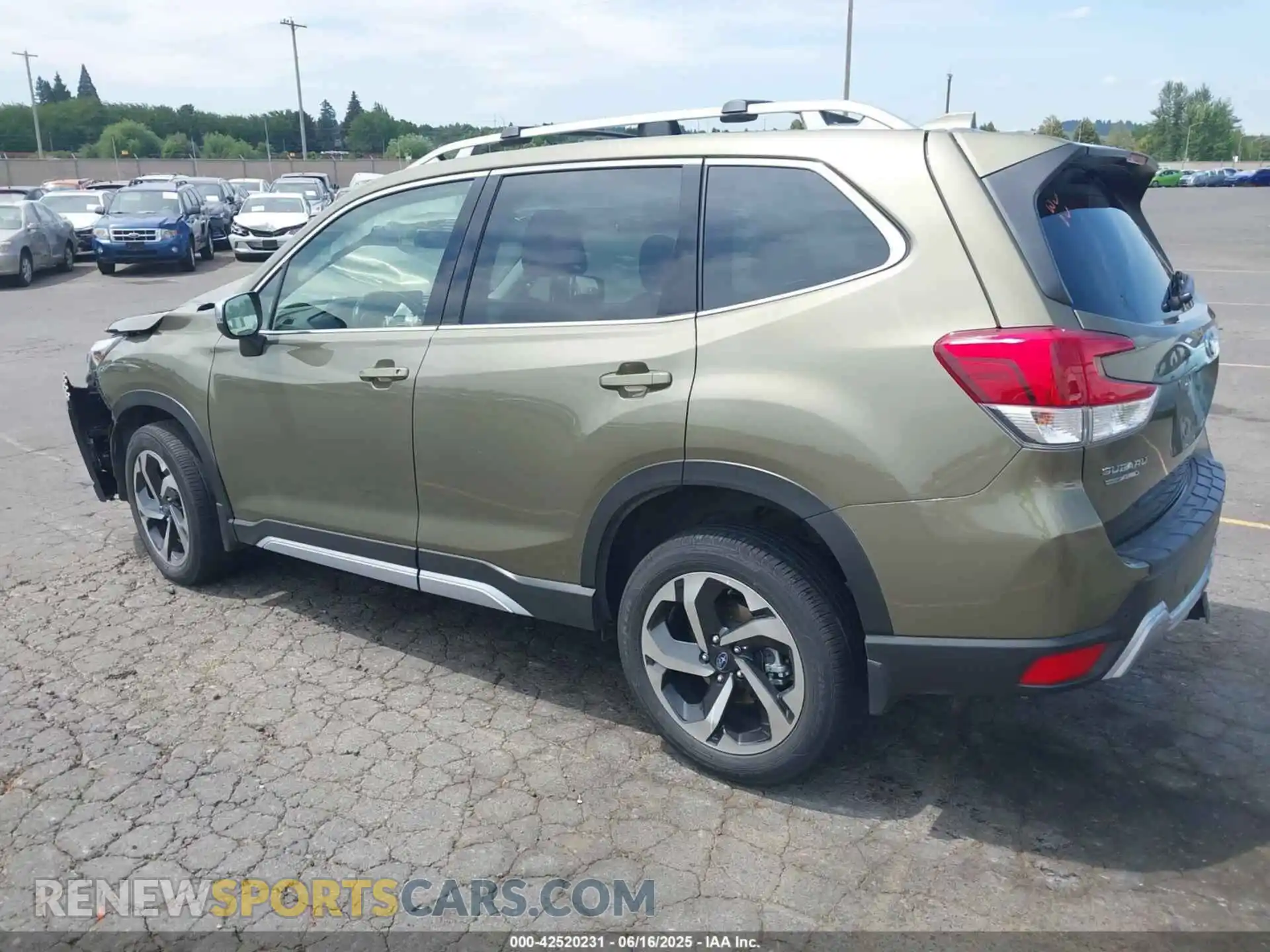 3 Photograph of a damaged car JF2SKARC6PH450674 SUBARU FORESTER 2023