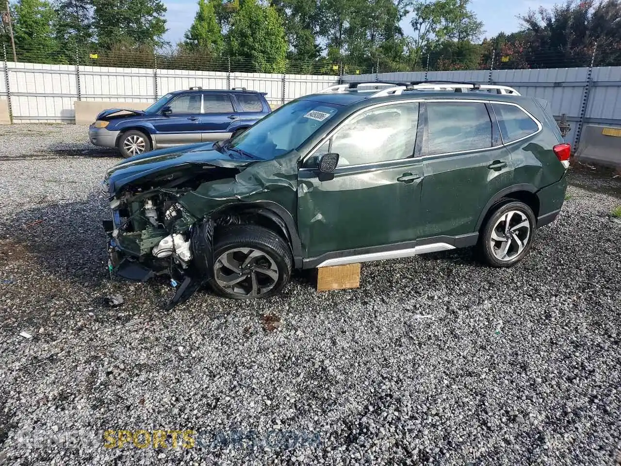 1 Photograph of a damaged car JF2SKARC7PH487734 SUBARU FORESTER 2023