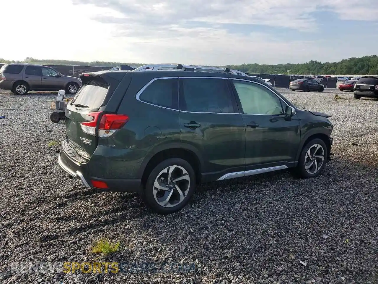 3 Photograph of a damaged car JF2SKARC7PH487734 SUBARU FORESTER 2023