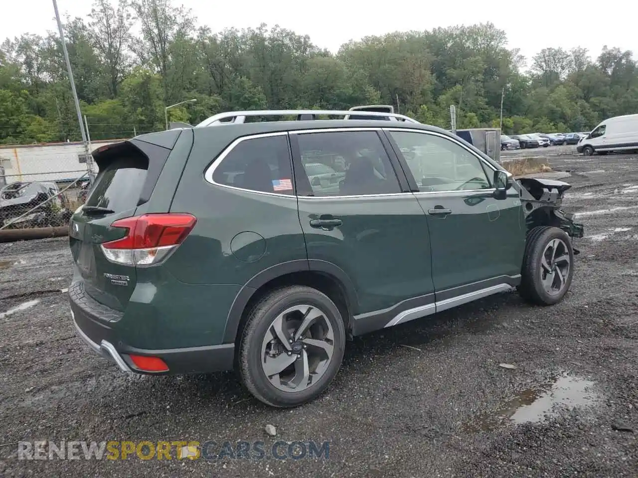 3 Photograph of a damaged car JF2SKARC7PH506766 SUBARU FORESTER 2023