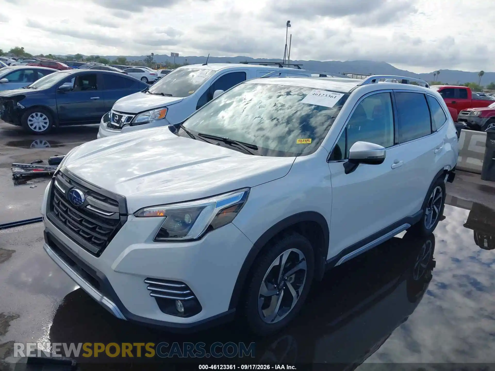2 Photograph of a damaged car JF2SKARC7PH510543 SUBARU FORESTER 2023