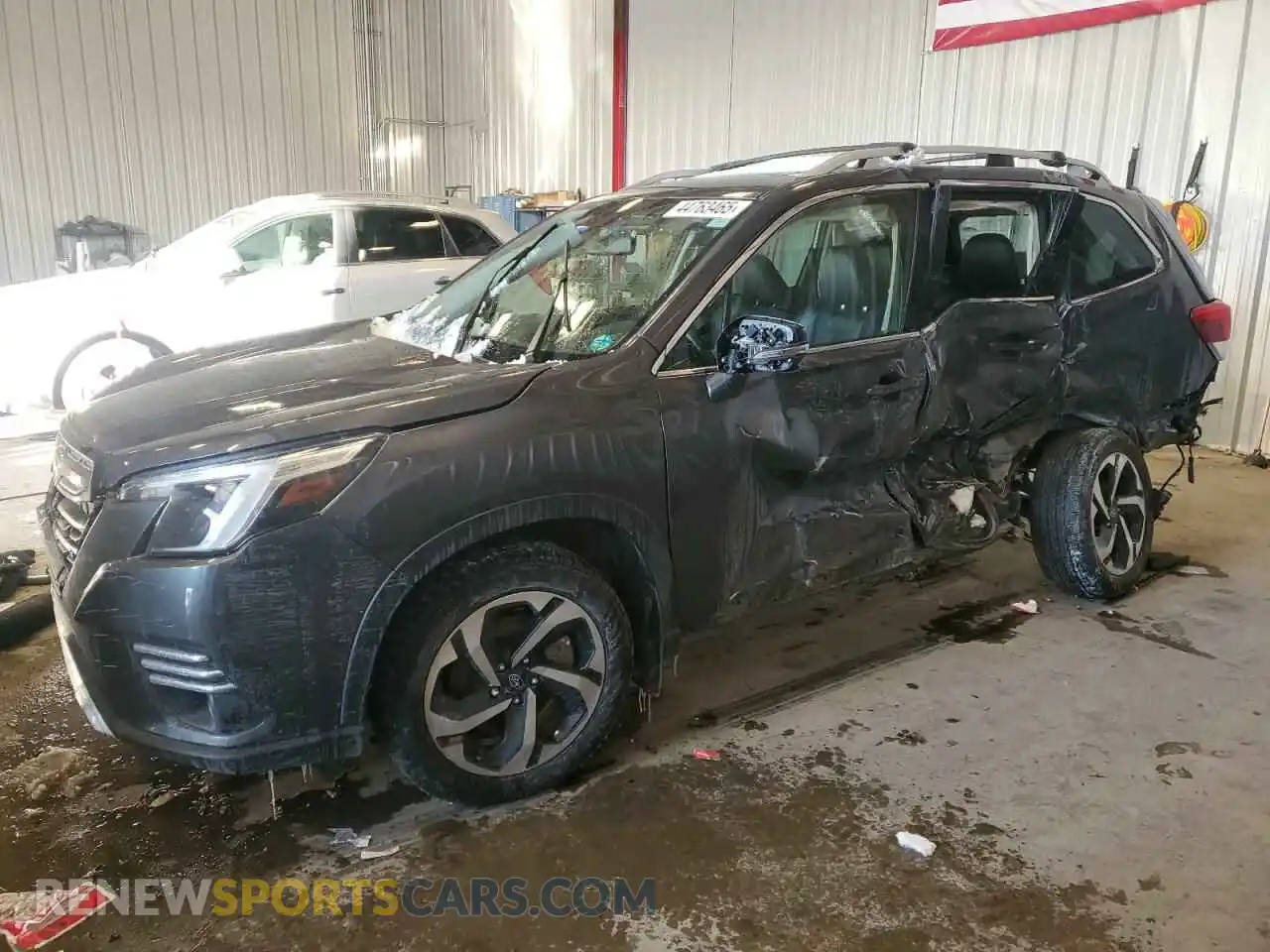1 Photograph of a damaged car JF2SKARC8PH421533 SUBARU FORESTER 2023