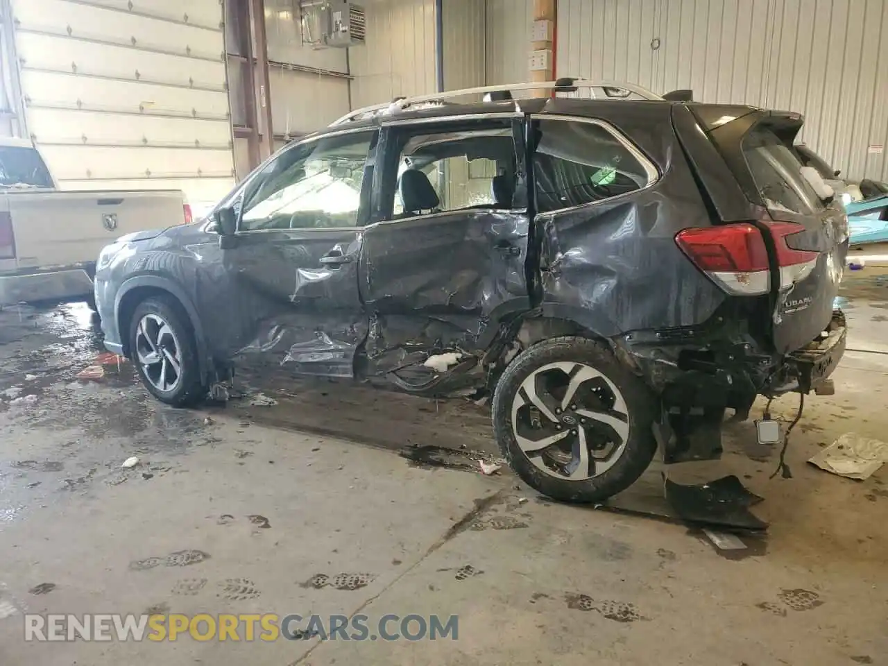 2 Photograph of a damaged car JF2SKARC8PH421533 SUBARU FORESTER 2023