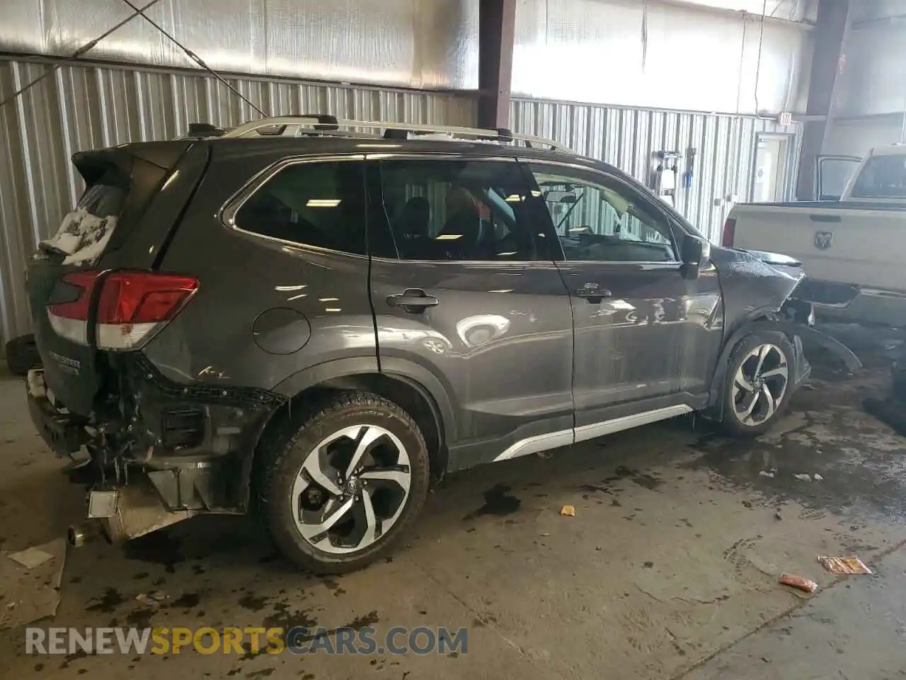 3 Photograph of a damaged car JF2SKARC8PH421533 SUBARU FORESTER 2023