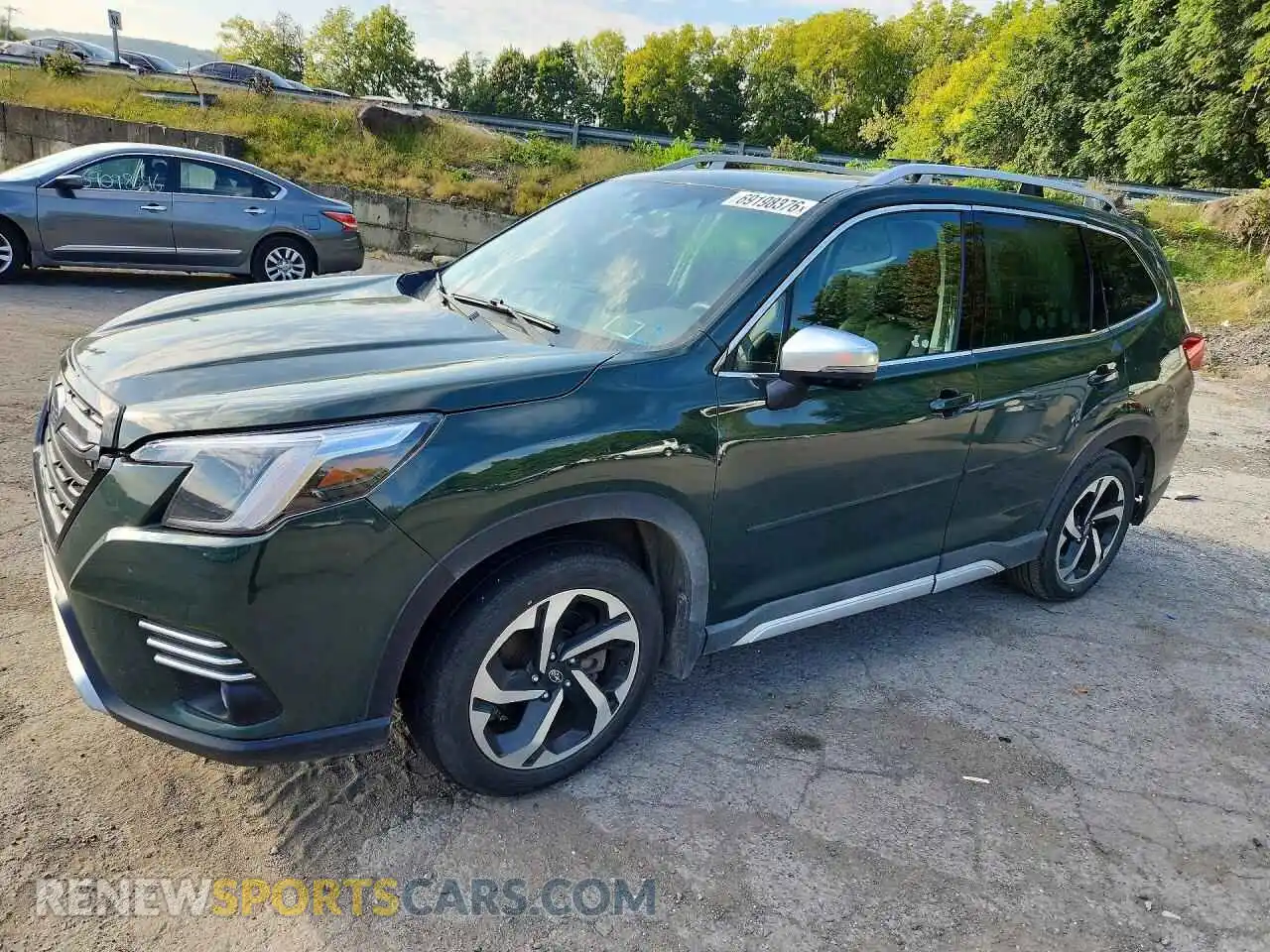 1 fotografías del automóvil dañado JF2SKARC8PH478122 SUBARU FORESTER 2023