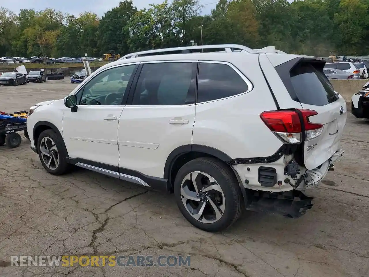 2 Photograph of a damaged car JF2SKARC9PH405793 SUBARU FORESTER 2023