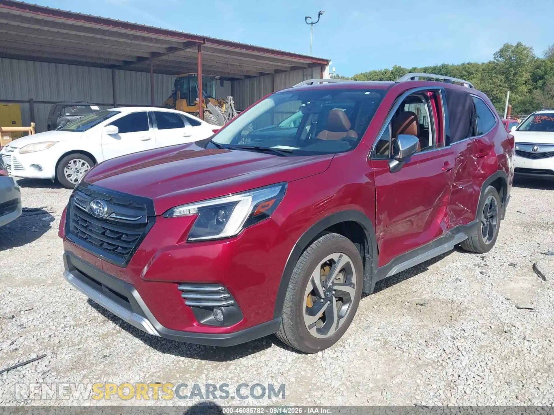 2 Фотография поврежденного автомобиля JF2SKARC9PH472569 SUBARU FORESTER 2023