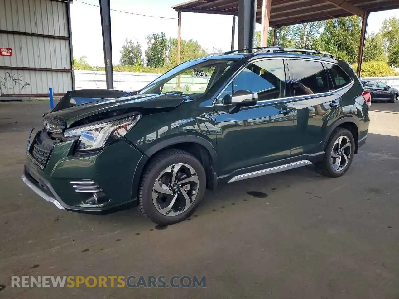 1 Photograph of a damaged car JF2SKARC9PH475522 SUBARU FORESTER 2023