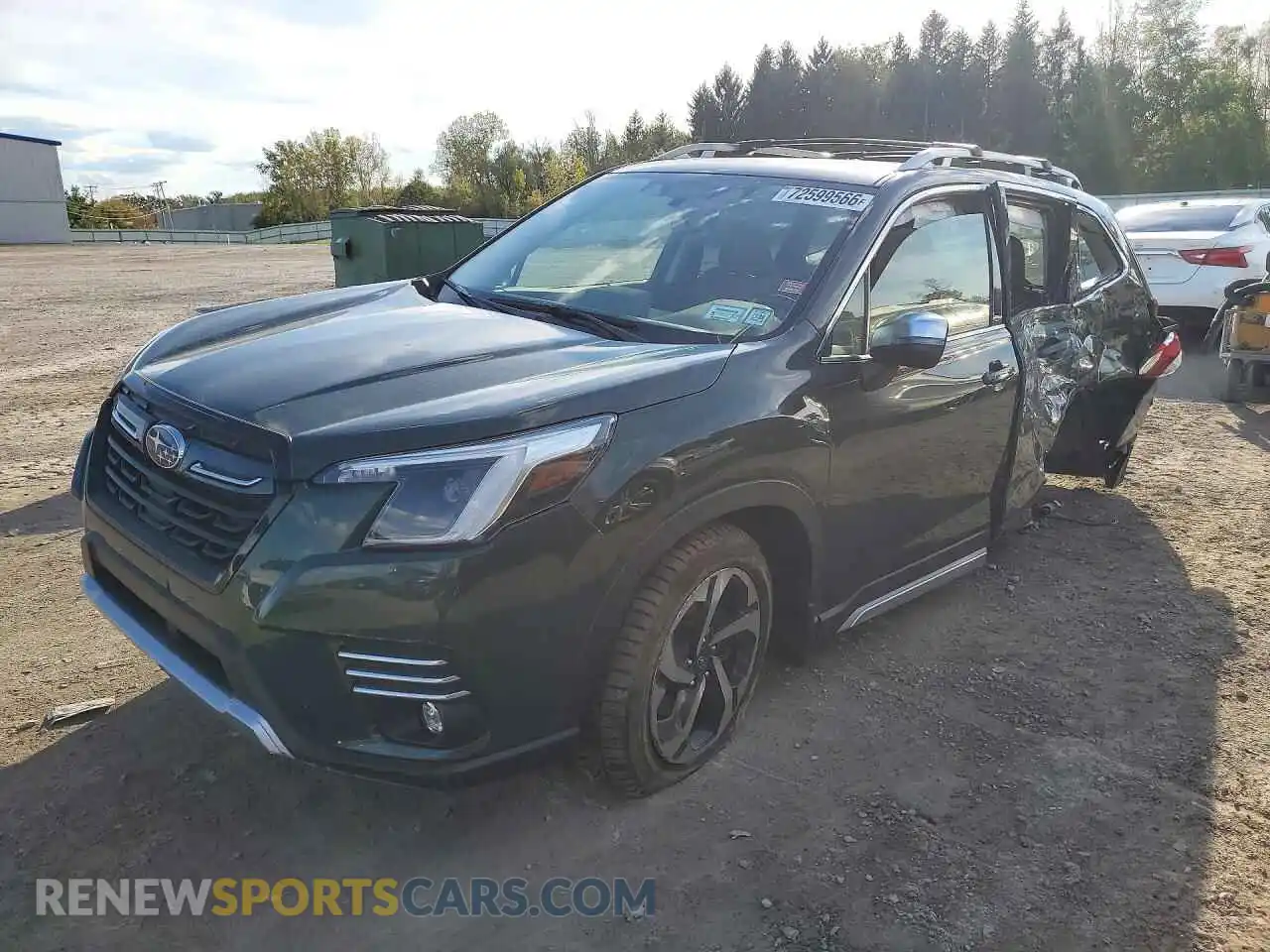 1 Photograph of a damaged car JF2SKARCXPH530110 SUBARU FORESTER 2023