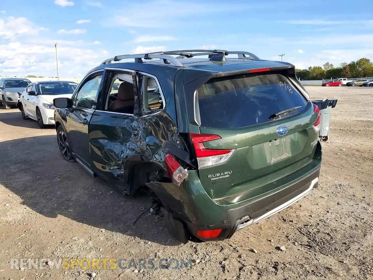 2 Photograph of a damaged car JF2SKARCXPH530110 SUBARU FORESTER 2023
