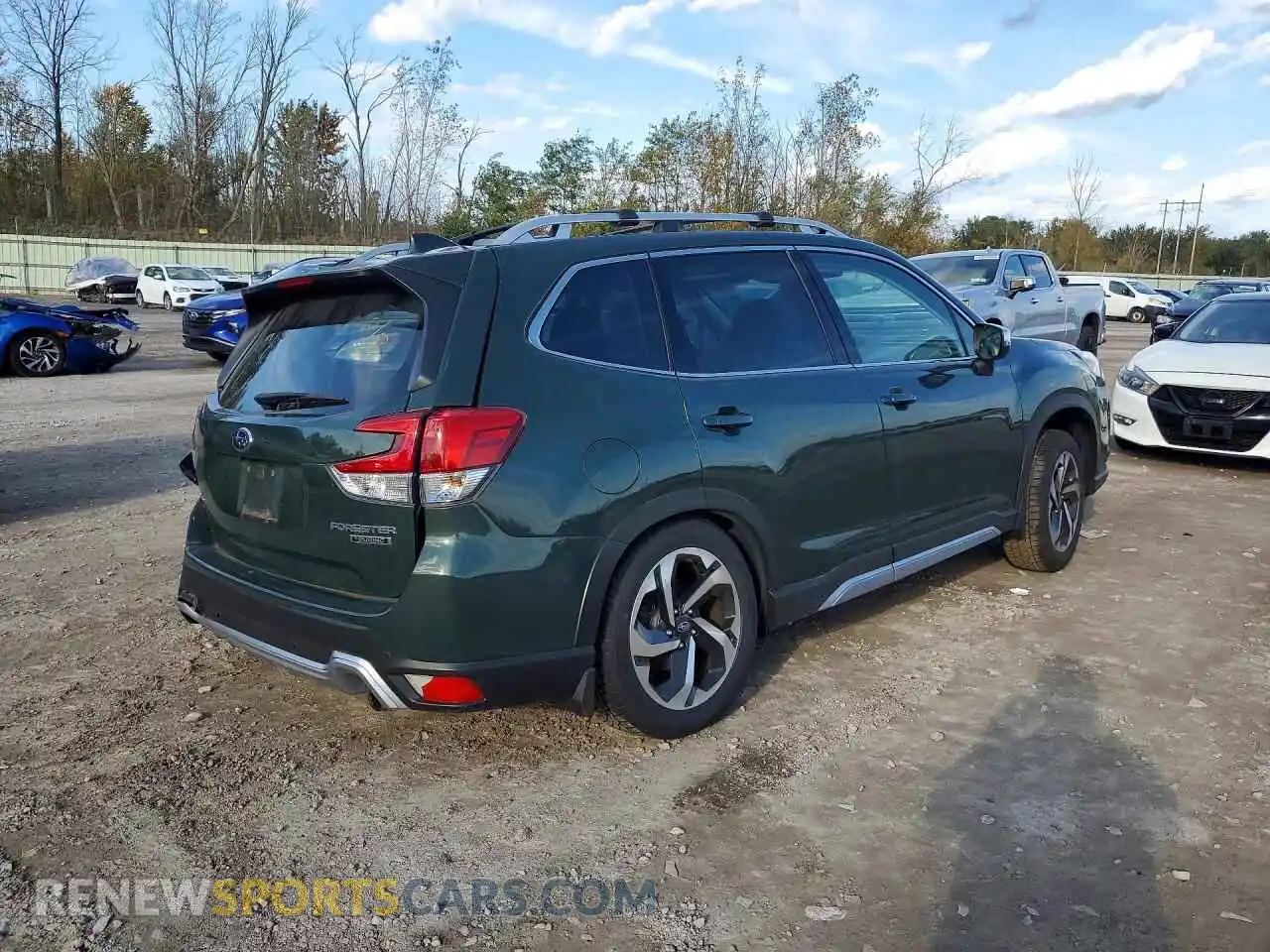 3 Photograph of a damaged car JF2SKARCXPH530110 SUBARU FORESTER 2023
