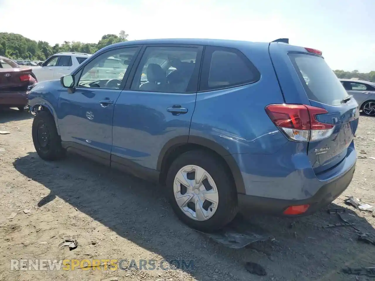 2 Фотография поврежденного автомобиля JF2SKAAC8RH515216 SUBARU FORESTER 2024