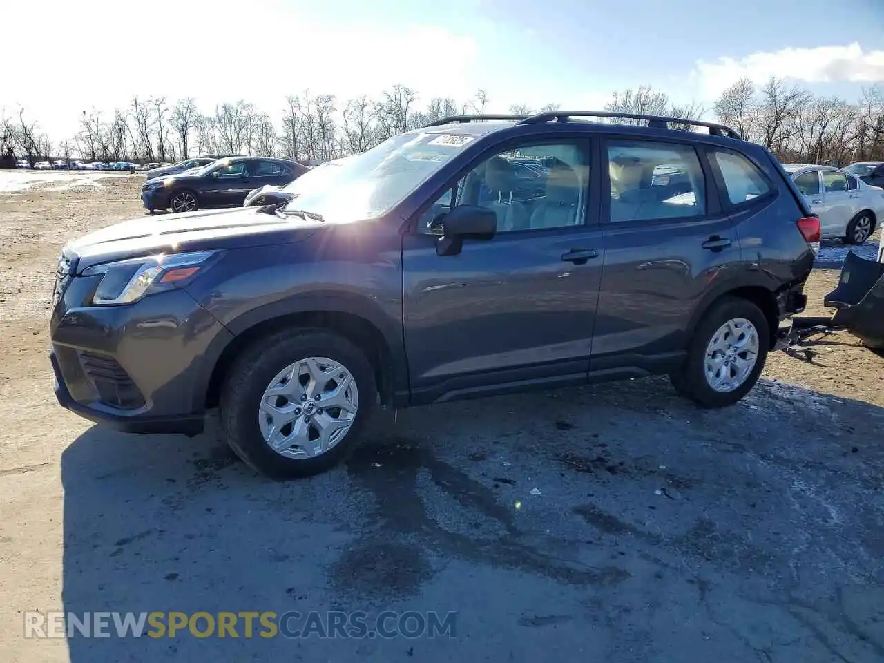 1 Photograph of a damaged car JF2SKABC2RH474015 SUBARU FORESTER 2024