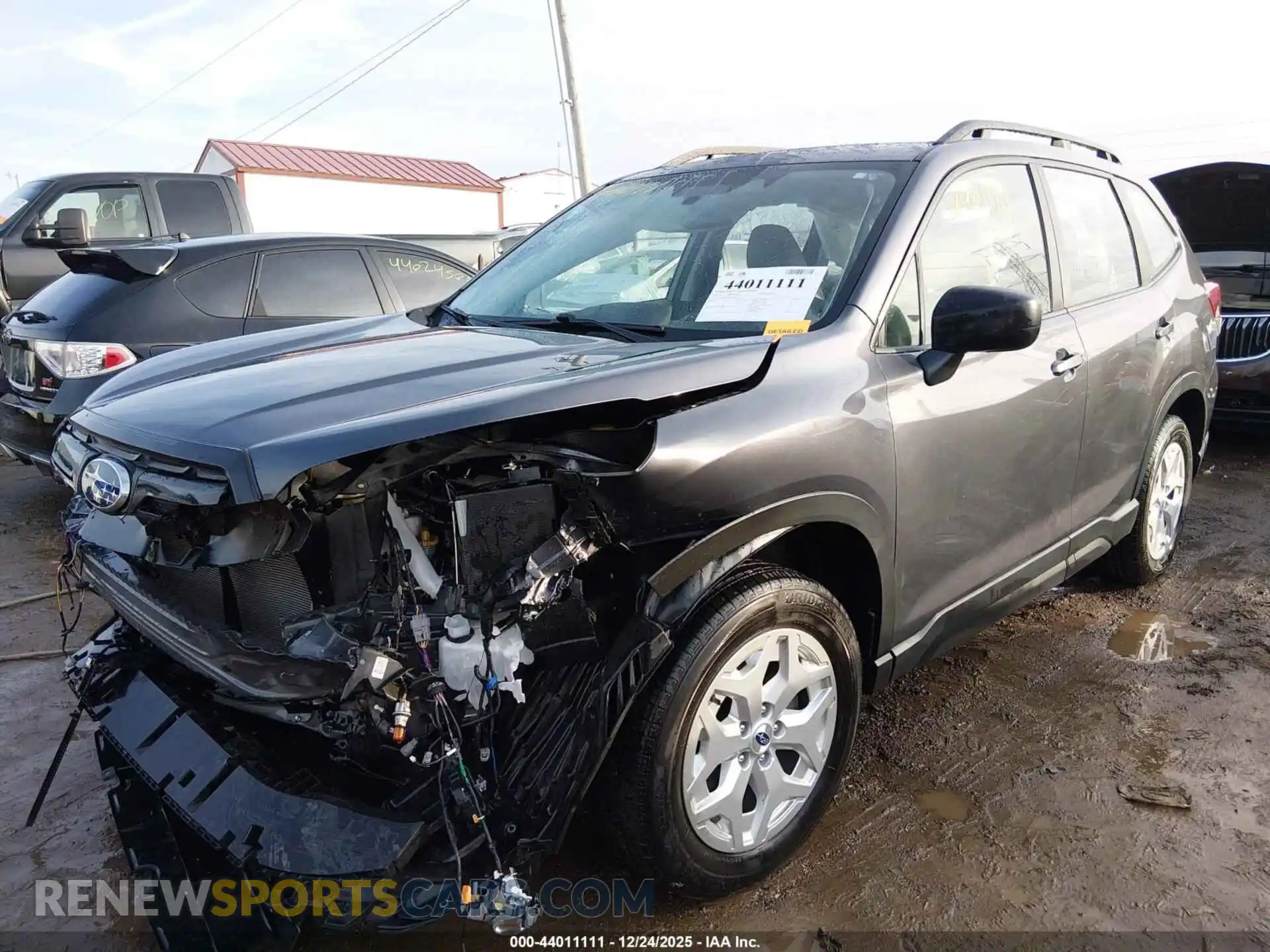 2 Photograph of a damaged car JF2SKABC4RH491477 SUBARU FORESTER 2024