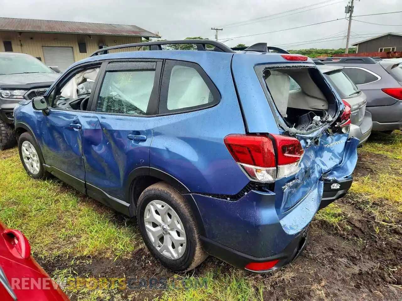 2 Photograph of a damaged car JF2SKABC4RH499000 SUBARU FORESTER 2024