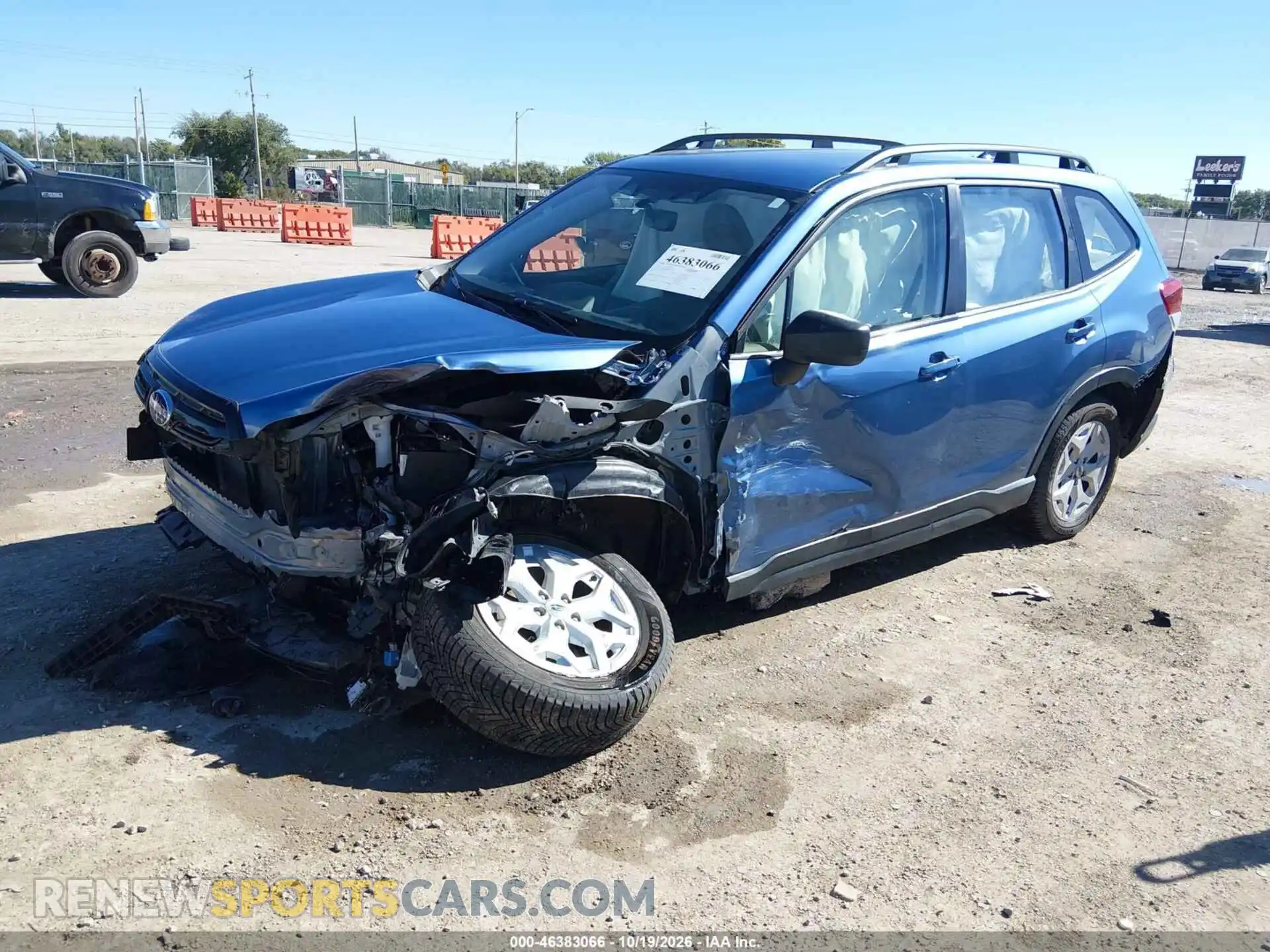2 fotografías del automóvil dañado JF2SKABC7RH481512 SUBARU FORESTER 2024
