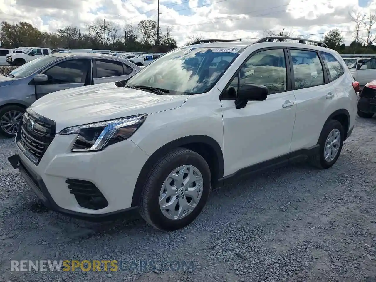 1 Photograph of a damaged car JF2SKABC8RH456392 SUBARU FORESTER 2024