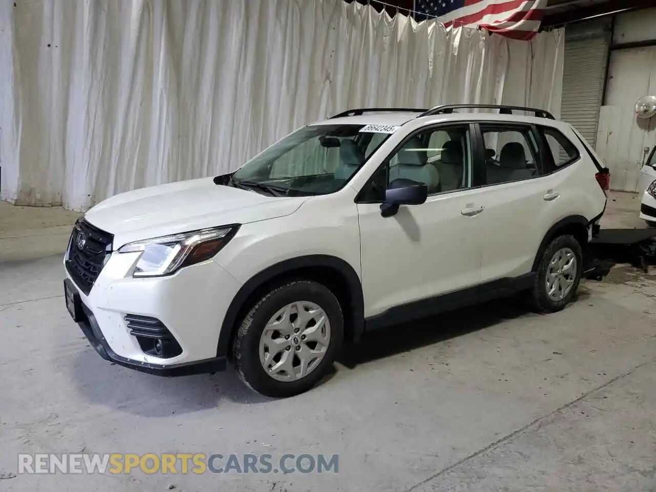 1 Photograph of a damaged car JF2SKABC9RH411638 SUBARU FORESTER 2024