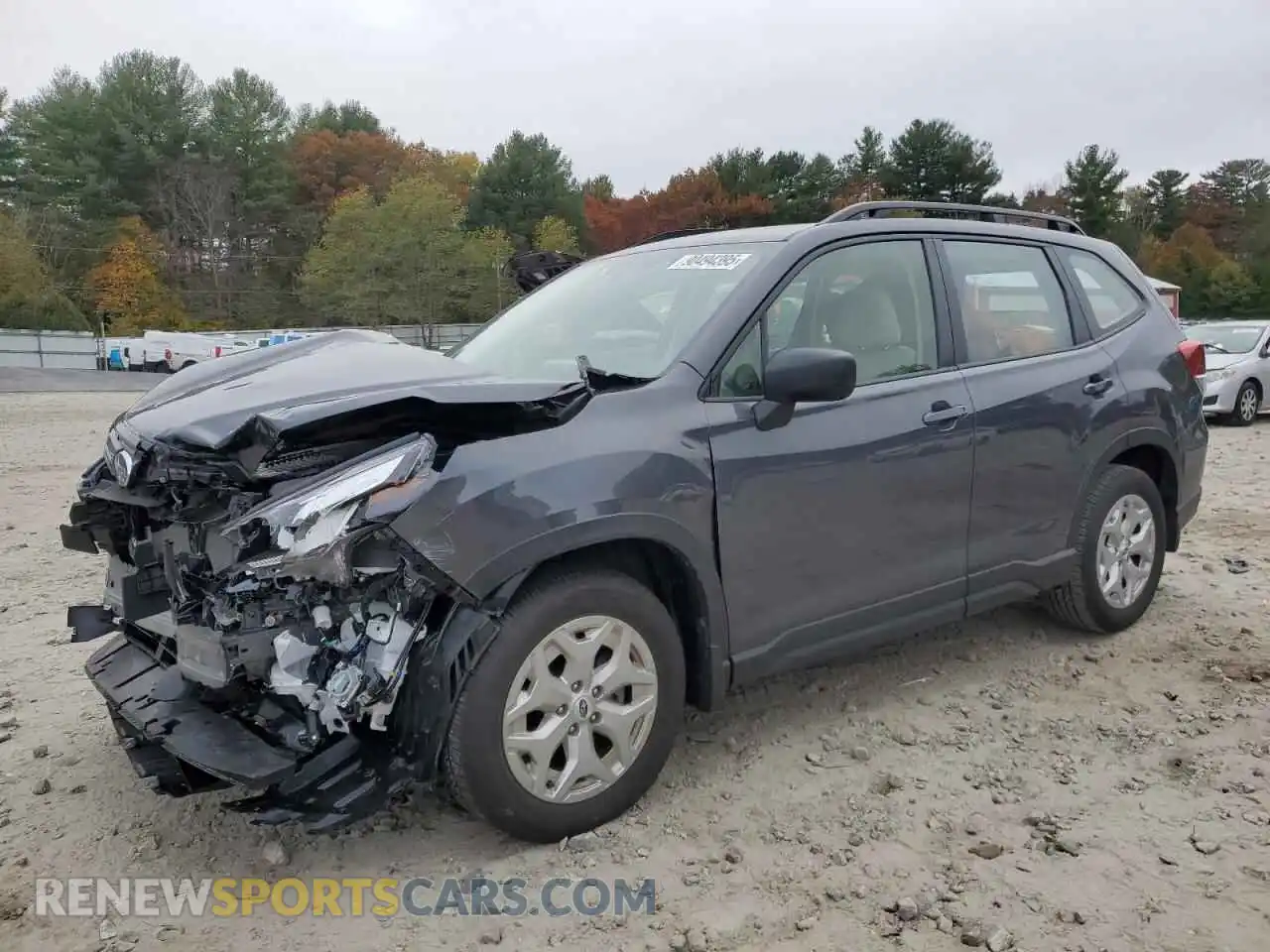 1 Photograph of a damaged car JF2SKABCXRH463571 SUBARU FORESTER 2024