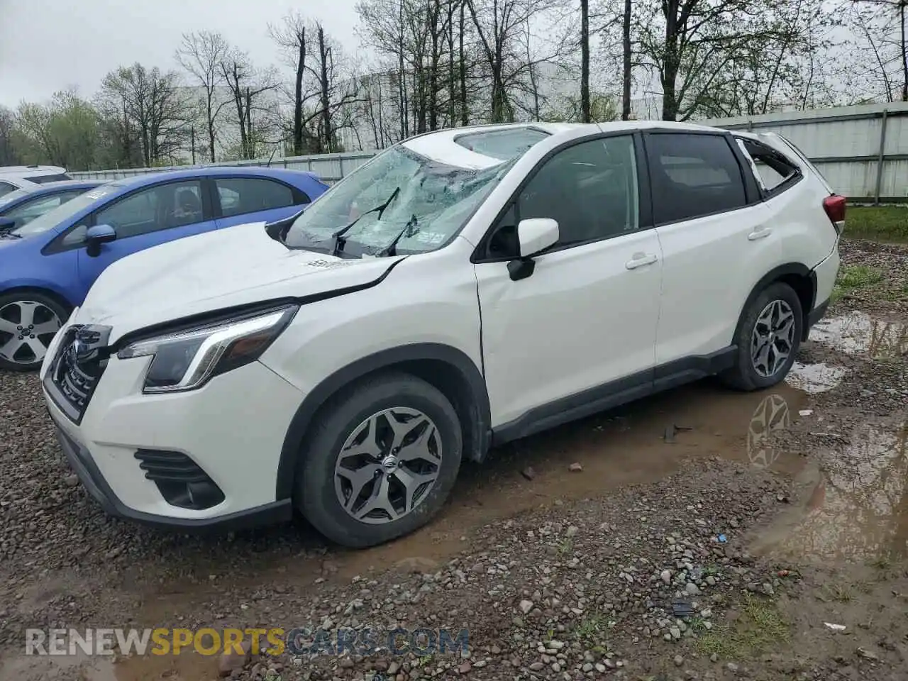 1 Photograph of a damaged car JF2SKACC0RH497985 SUBARU FORESTER 2024