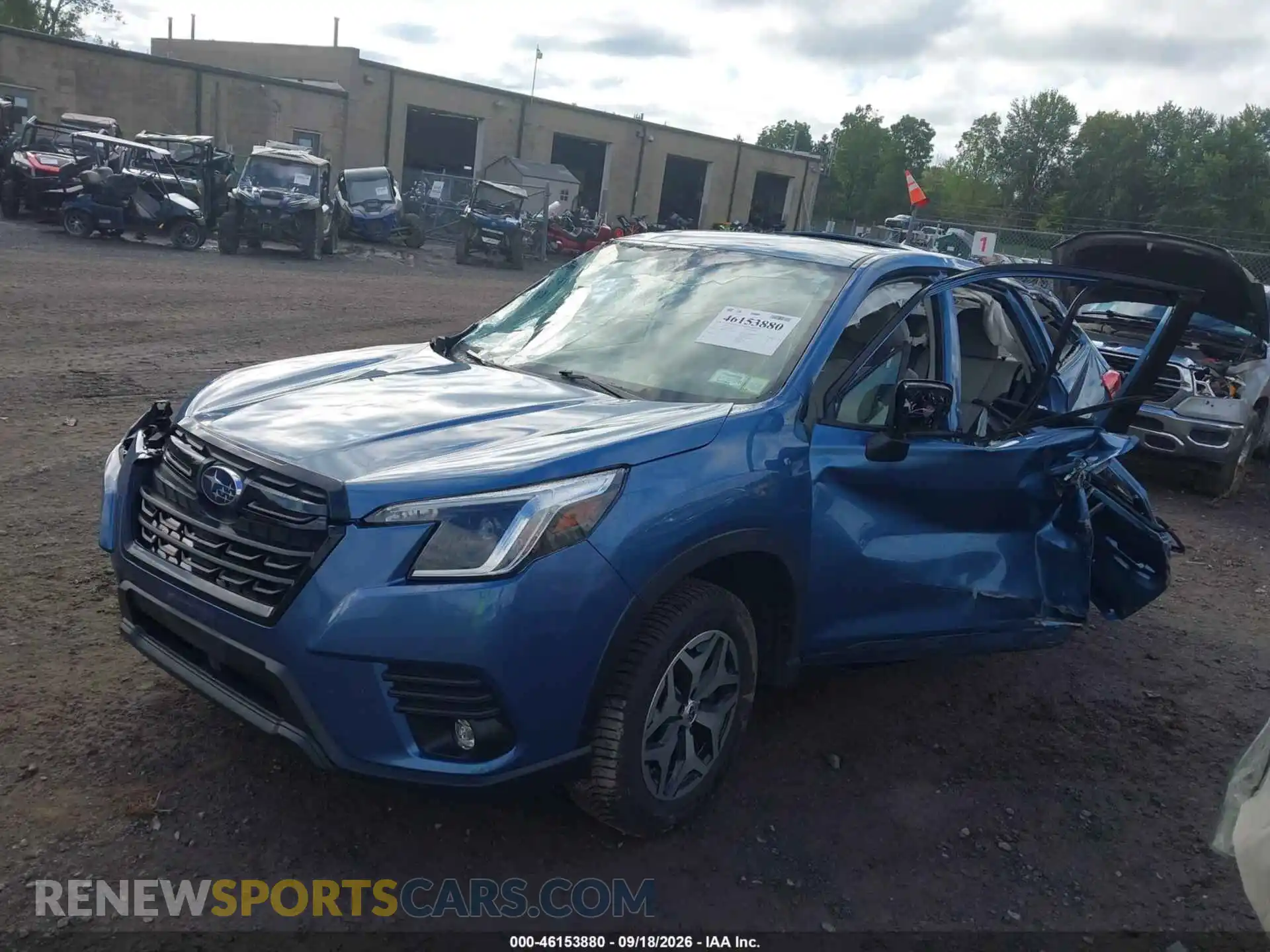 2 Photograph of a damaged car JF2SKACC3RH462793 SUBARU FORESTER 2024