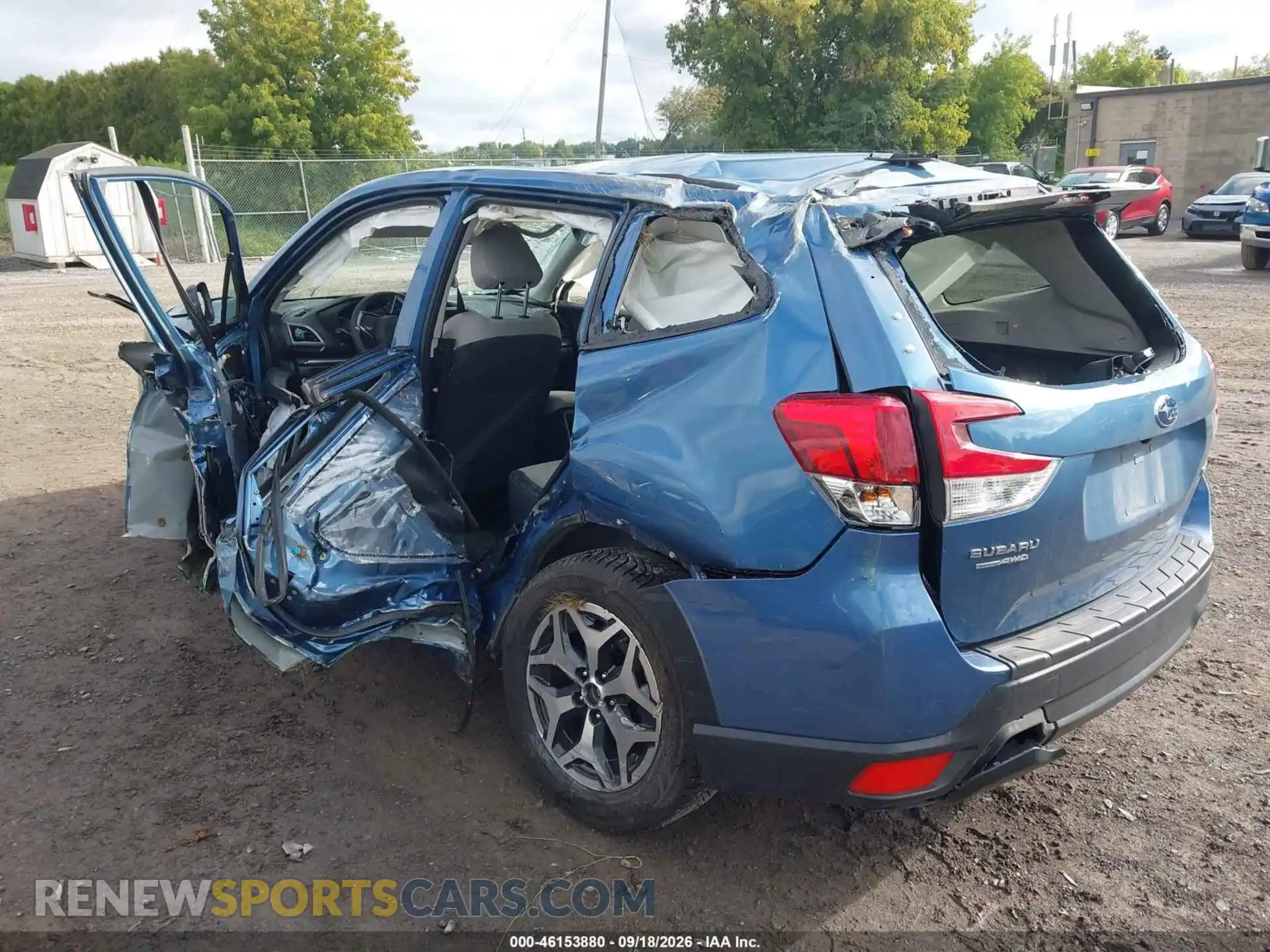 3 Photograph of a damaged car JF2SKACC3RH462793 SUBARU FORESTER 2024