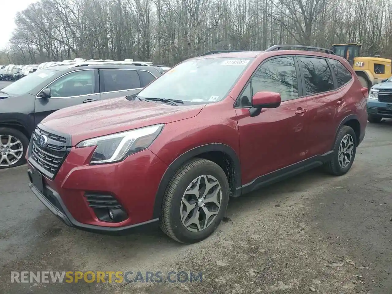 1 Photograph of a damaged car JF2SKACC4RH417829 SUBARU FORESTER 2024
