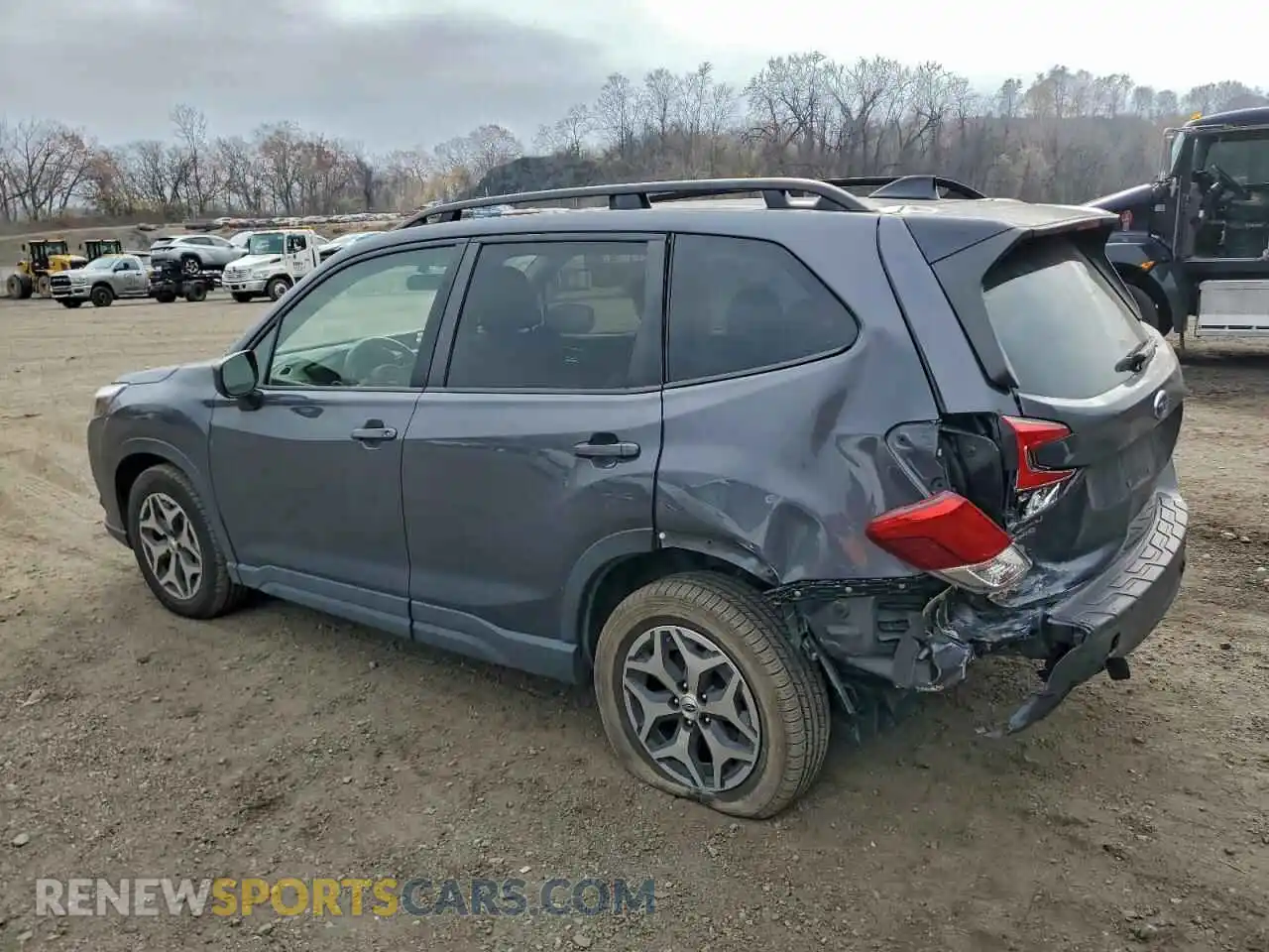 2 Photograph of a damaged car JF2SKACC4RH490280 SUBARU FORESTER 2024