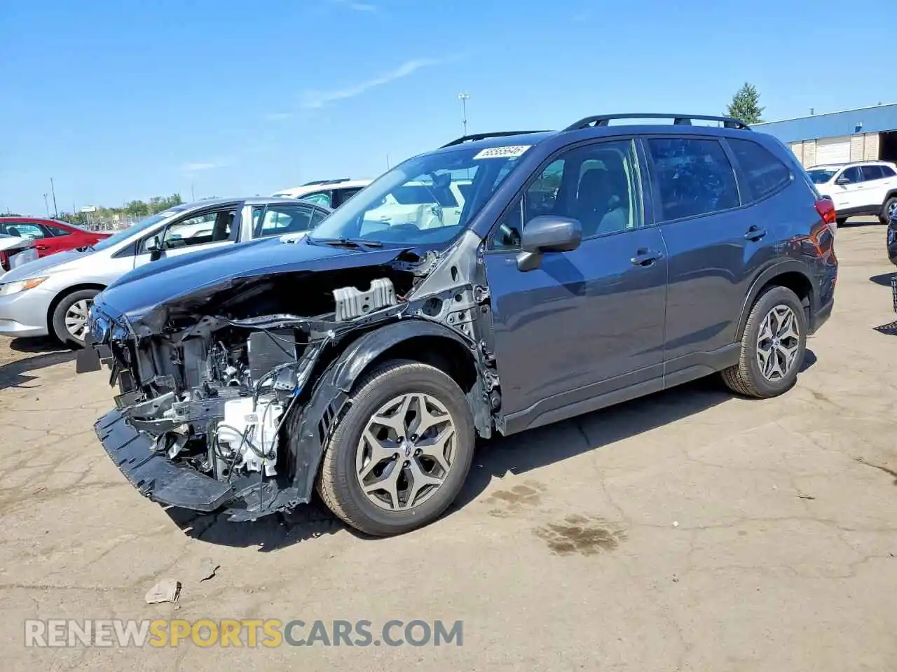 1 Фотография поврежденного автомобиля JF2SKACC4RH498735 SUBARU FORESTER 2024