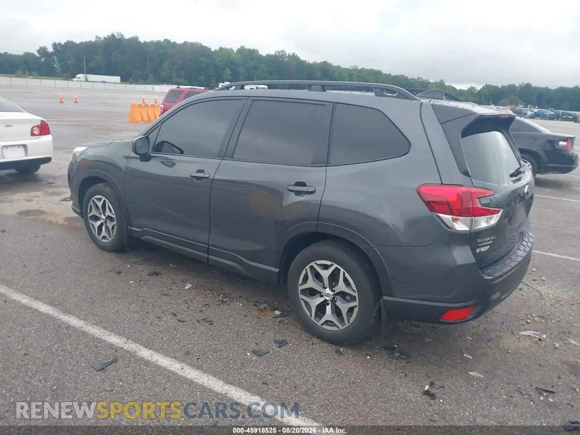3 fotografías del automóvil dañado JF2SKACC5RH490689 SUBARU FORESTER 2024