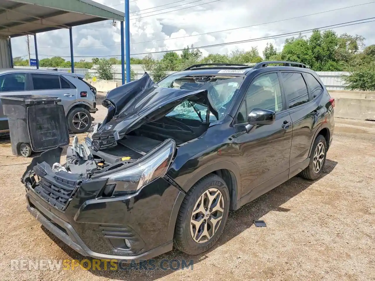 1 Photograph of a damaged car JF2SKACC7RH434155 SUBARU FORESTER 2024