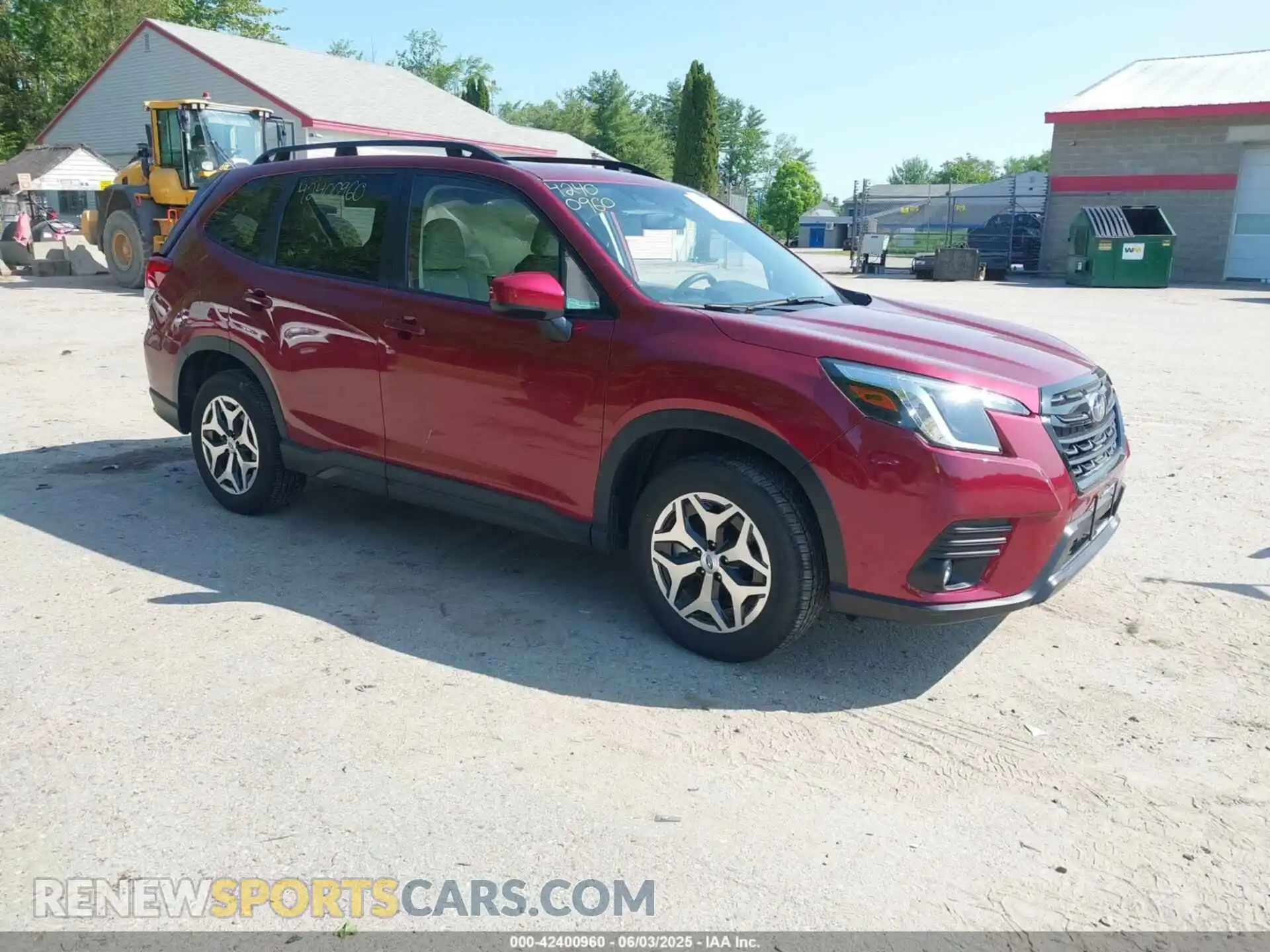 1 Photograph of a damaged car JF2SKACC7RH488751 SUBARU FORESTER 2024