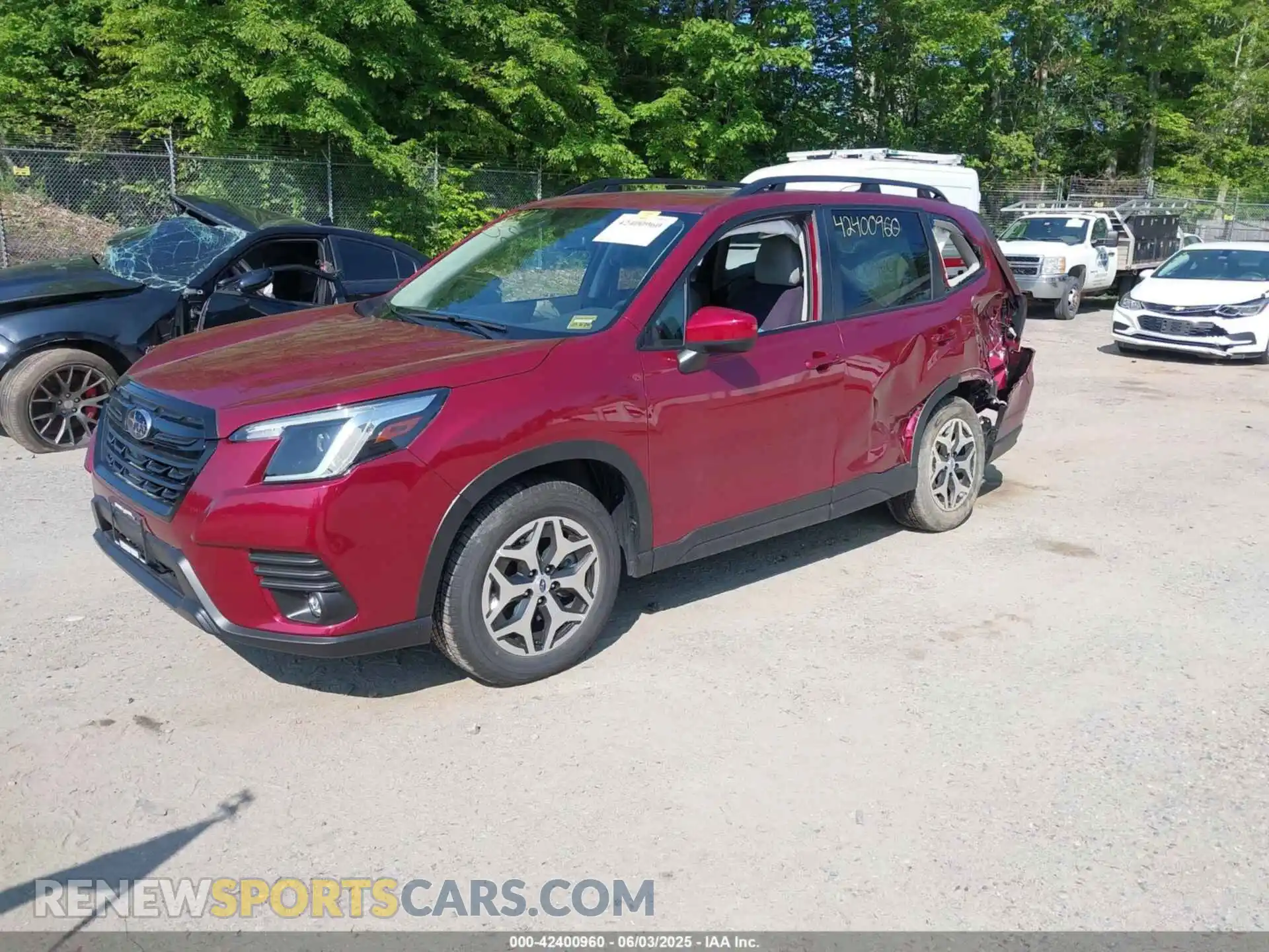 2 Photograph of a damaged car JF2SKACC7RH488751 SUBARU FORESTER 2024