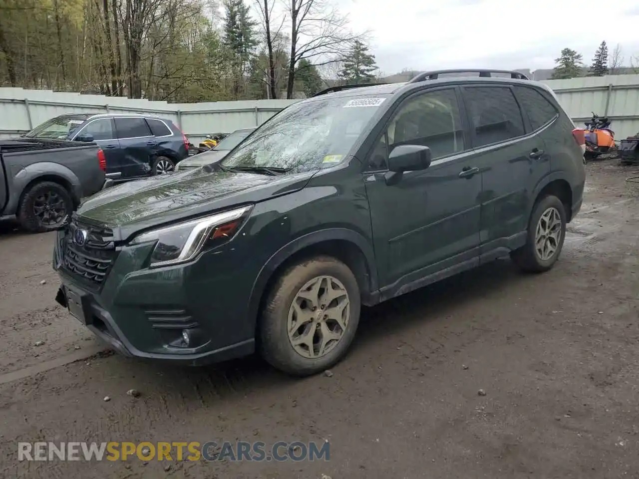 1 Photograph of a damaged car JF2SKACC8RH489732 SUBARU FORESTER 2024