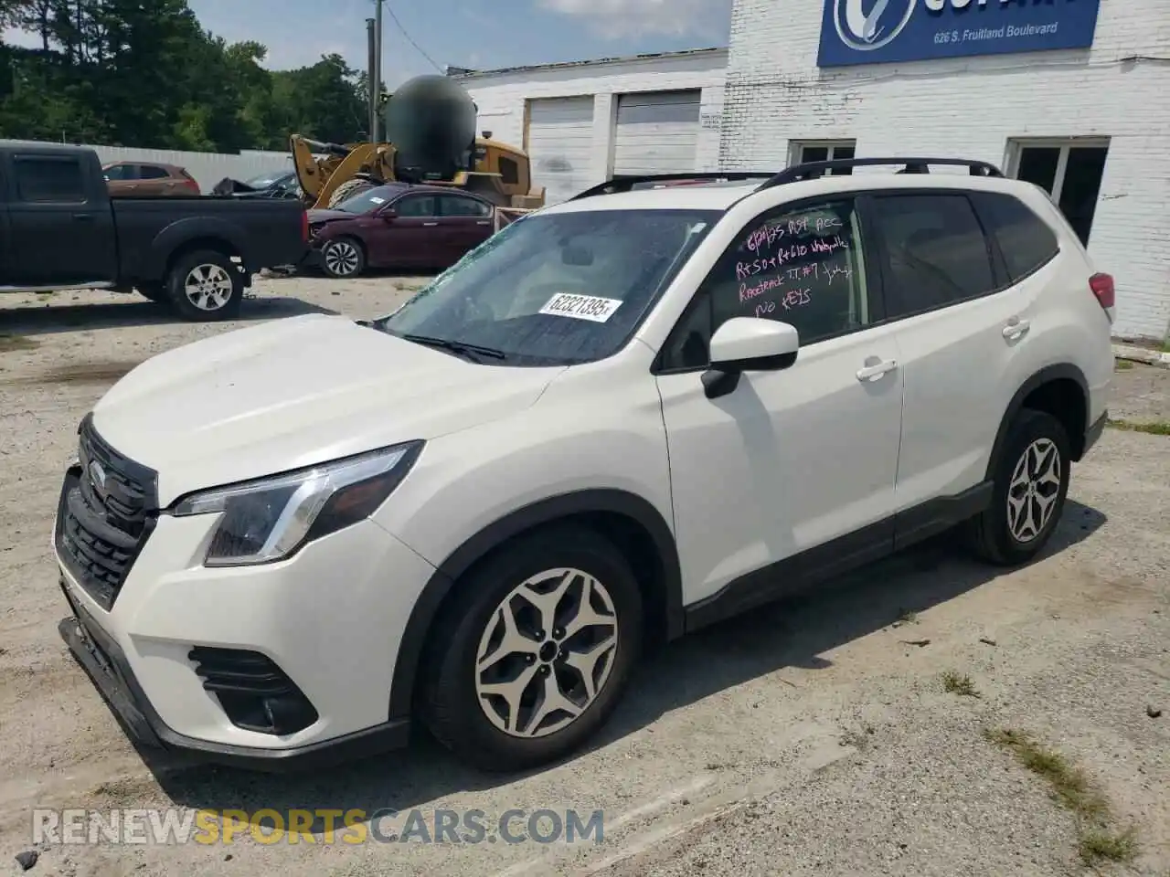 1 Photograph of a damaged car JF2SKACC8RH491500 SUBARU FORESTER 2024