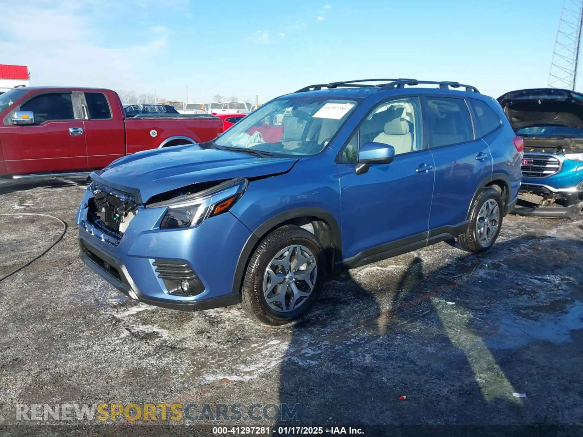 2 Photograph of a damaged car JF2SKACC8RH516301 SUBARU FORESTER 2024