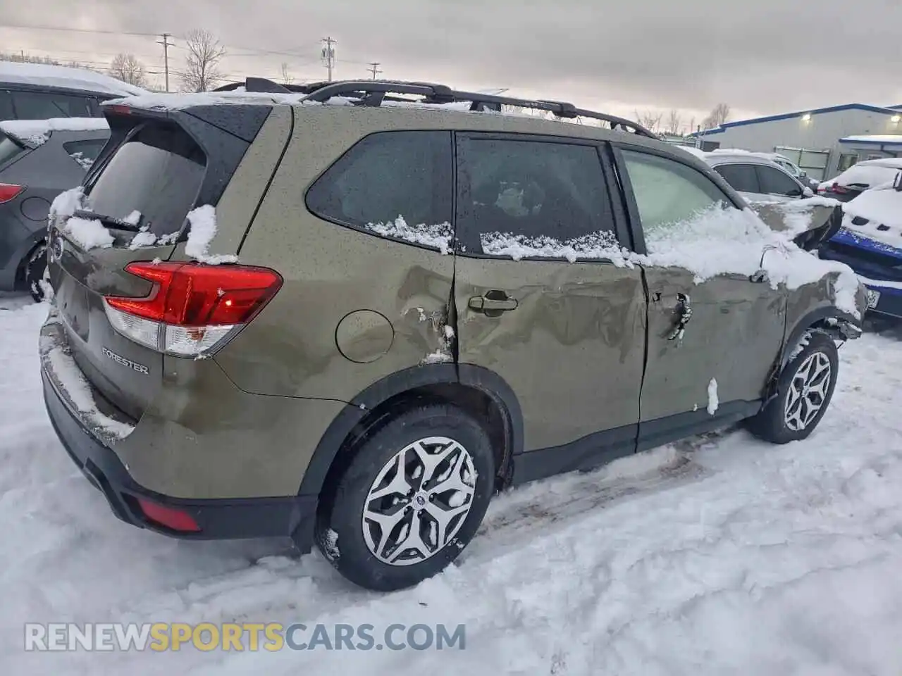 3 Photograph of a damaged car JF2SKACC9RH414506 SUBARU FORESTER 2024