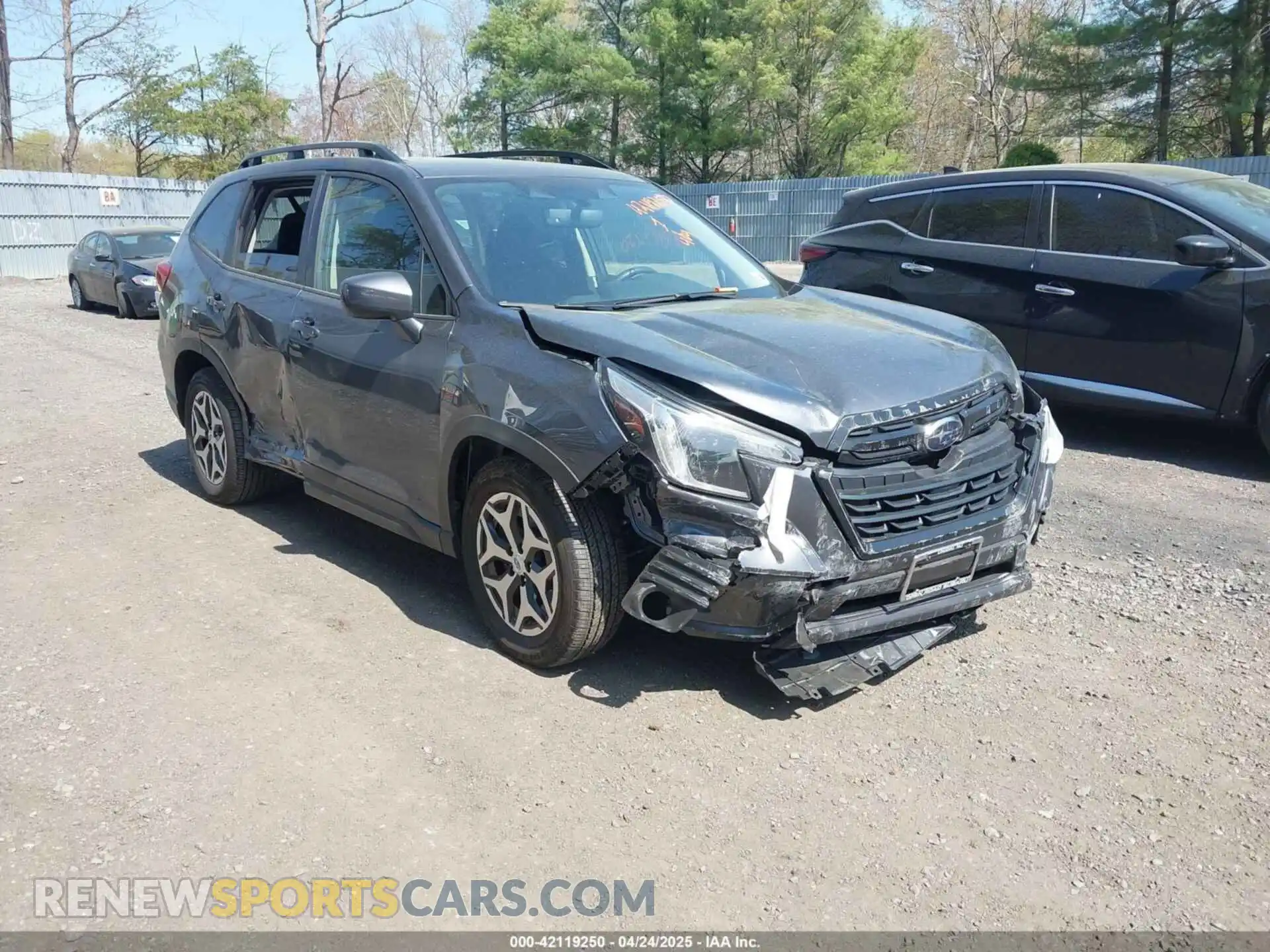 1 Photograph of a damaged car JF2SKADC1RH459633 SUBARU FORESTER 2024