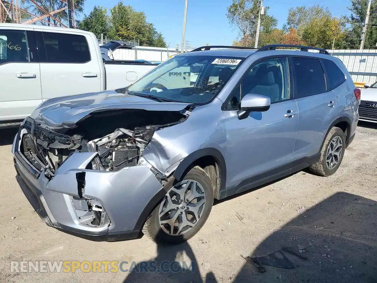 1 Фотография поврежденного автомобиля JF2SKADC1RH476111 SUBARU FORESTER 2024