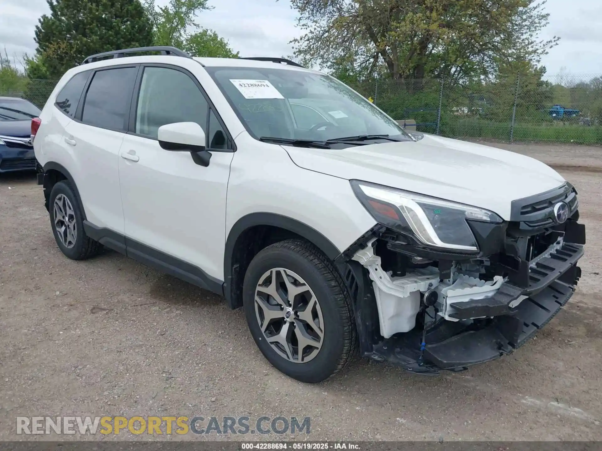 1 Photograph of a damaged car JF2SKADC1RH496259 SUBARU FORESTER 2024